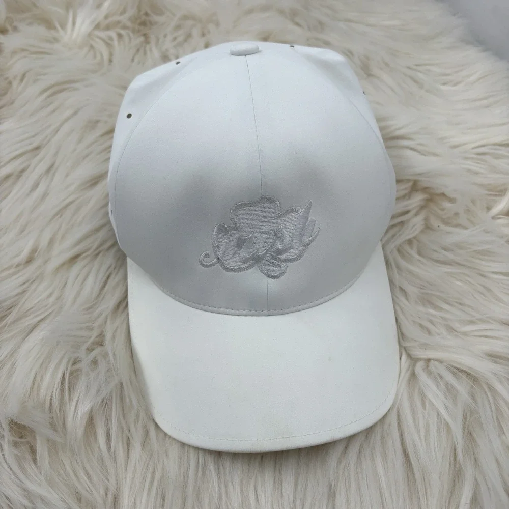 White Embroidered